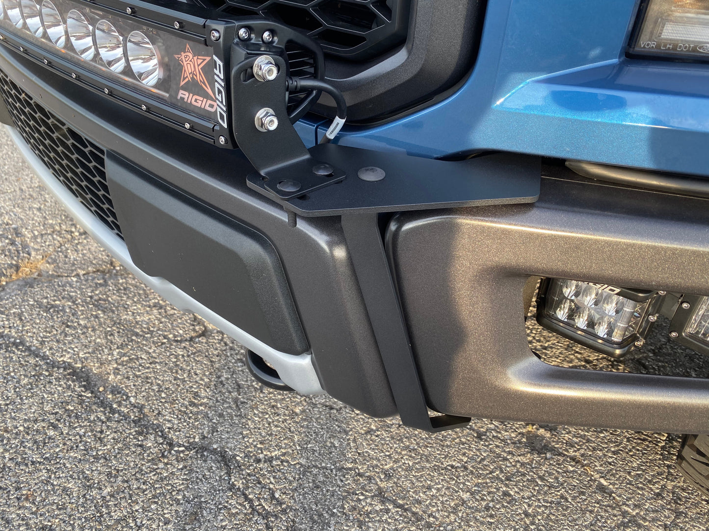 (CLEARANCE 60% Off!) SPV Parts 2017-2020 Ford Raptor Bumper Bracket Light Bar Kit (Last Chance!)