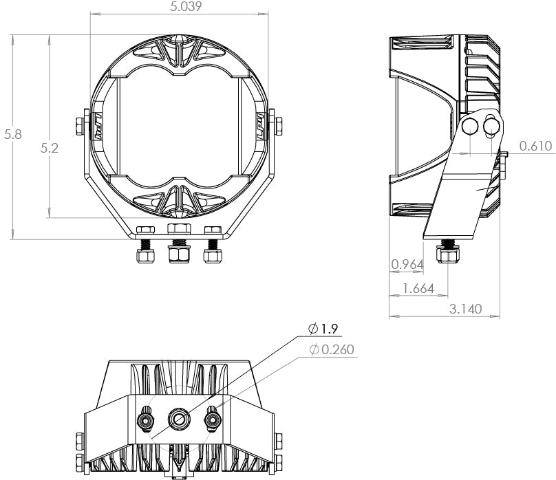 Baja Designs LP4 Pro LED Pod Lights (Sold in Pairs)