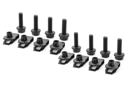 Mounting Hardware for Gen 3 Raptor Fog Brackets (Bolts & U-Nuts)