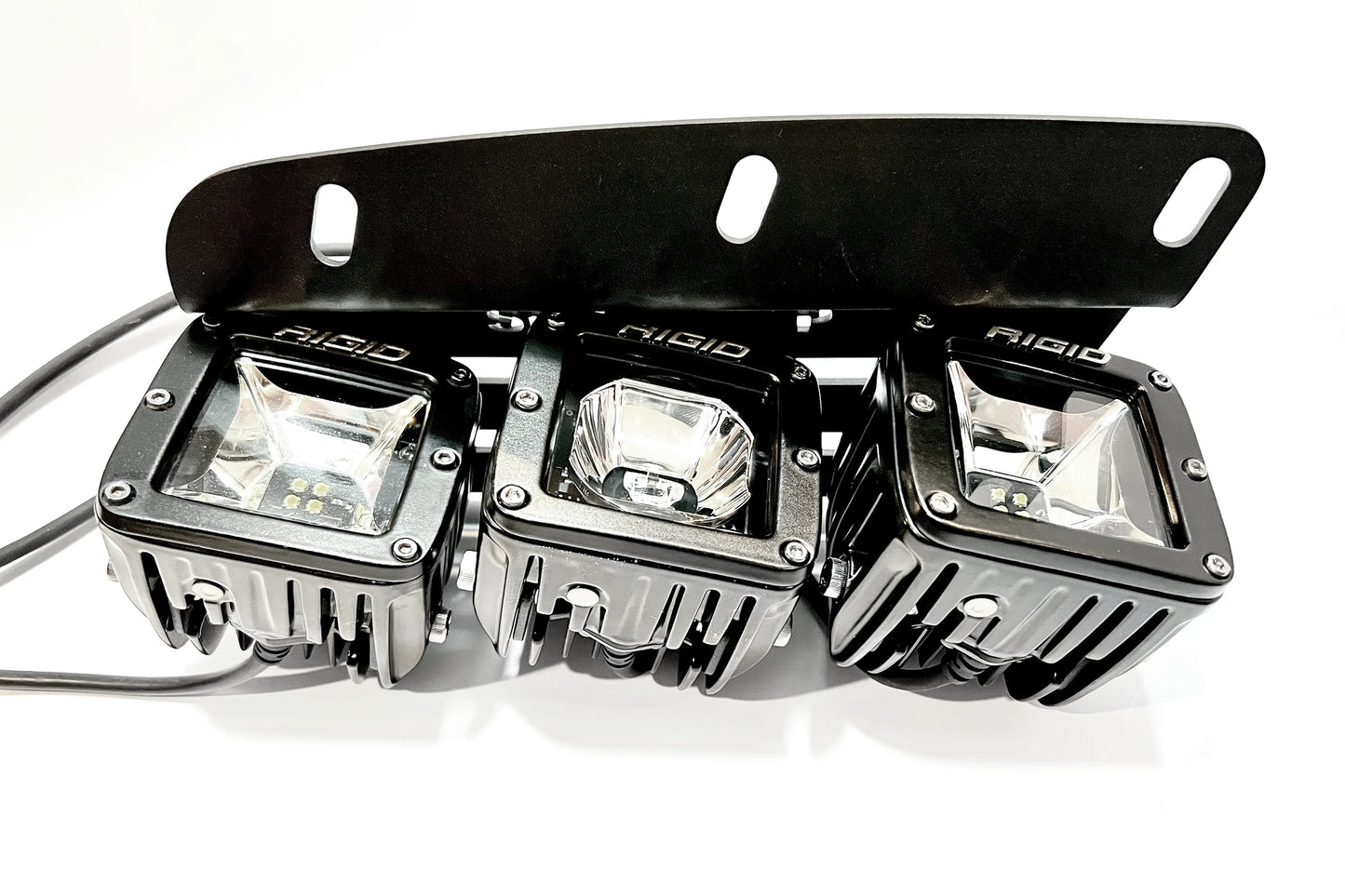 SPV Parts PREMIUM 2021-2024 Ford Bronco Triple Fog BRACKETS (Mounts ONLY. Lights sold separately)