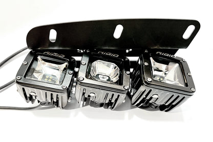 SPV Parts PREMIUM 2021-2024 Ford Bronco Triple Fog BRACKETS (Mounts ONLY. Lights sold separately)