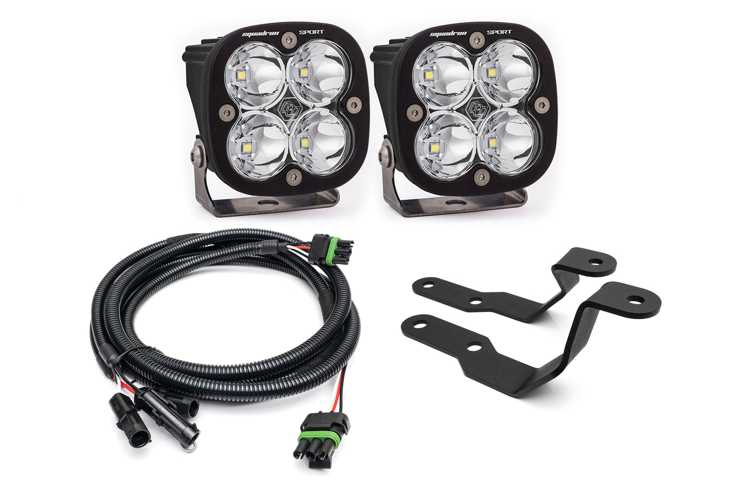 SPV Parts 2019-2022 Ford Ranger A-Pillar Light Kit w/ Baja Designs Choice of Lights by SPV Parts