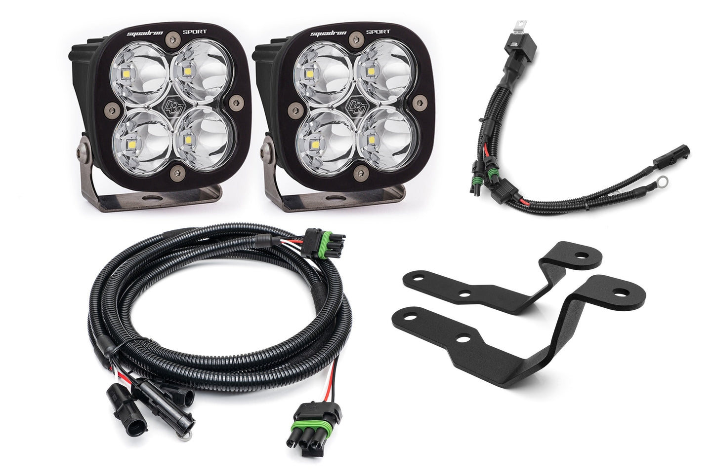 SPV Parts 2019-2022 Ford Ranger A-Pillar Light Kit w/ Baja Designs Choice of Lights by SPV Parts