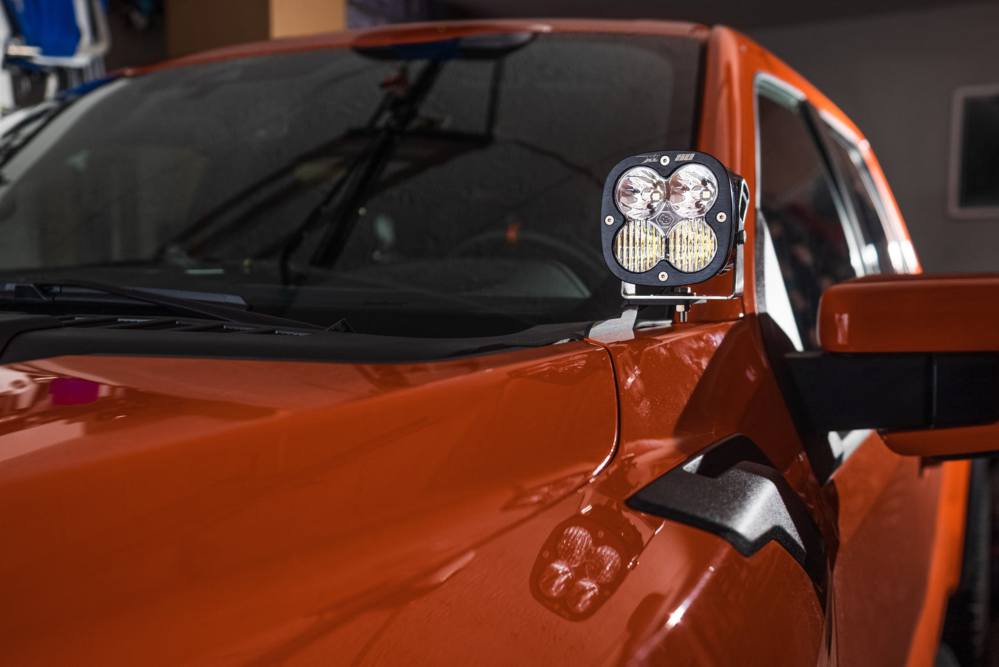 SPV Parts XL Series Baja Designs -  A - Pillar (Ditch) Light Kit for Ford 2021+ F-150 Raptor