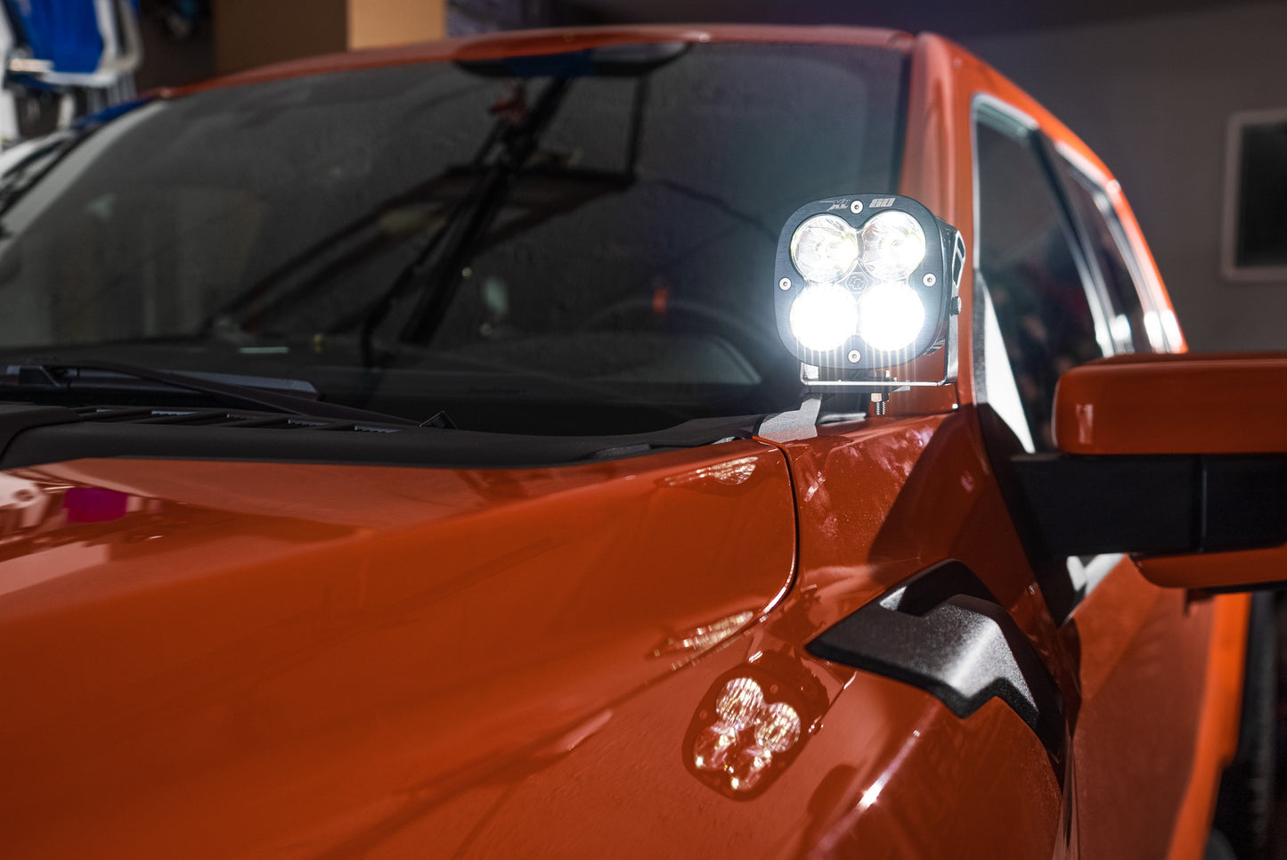 SPV Parts XL Series Baja Designs -  A - Pillar (Ditch) Light Kit for Ford 2021+ F-150 Raptor