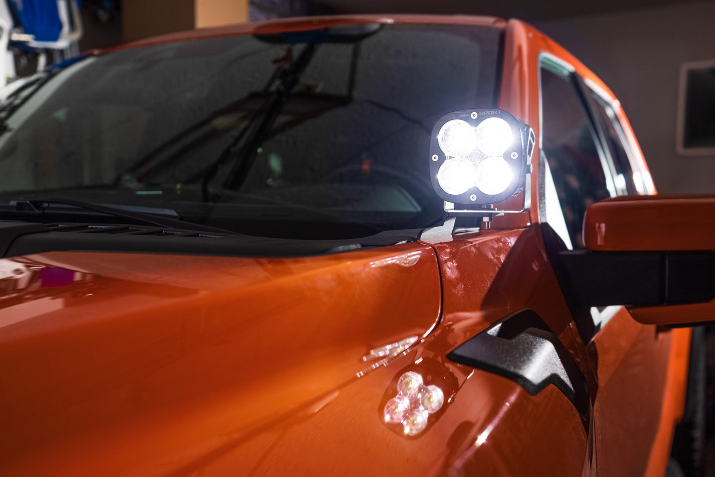 SPV Parts XL Series Baja Designs -  A - Pillar (Ditch) Light Kit for Ford 2021+ F-150 Raptor