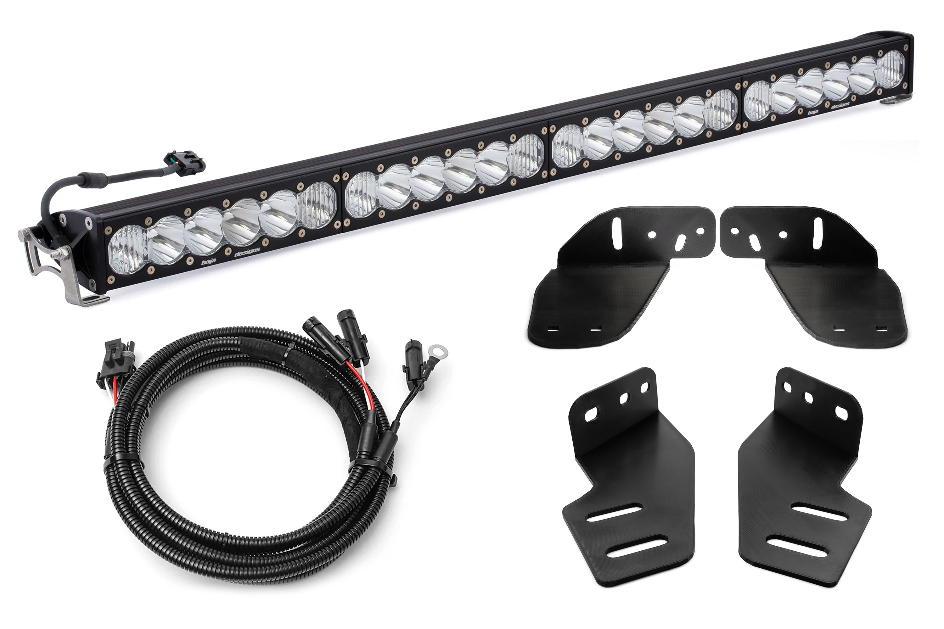 SPV Parts 2021+ Gen 3 Ford Raptor Baja Designs S8 or ONX6+ 40 inch Bumper Light Bar Kit