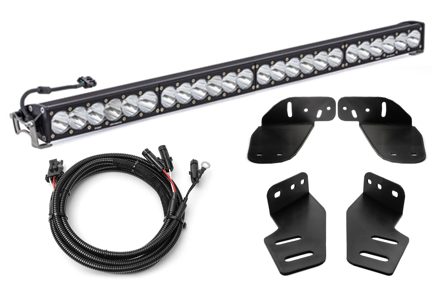 SPV Parts 2021+ Gen 3 Ford Raptor Baja Designs S8 or ONX6+ 40 inch Bumper Light Bar Kit