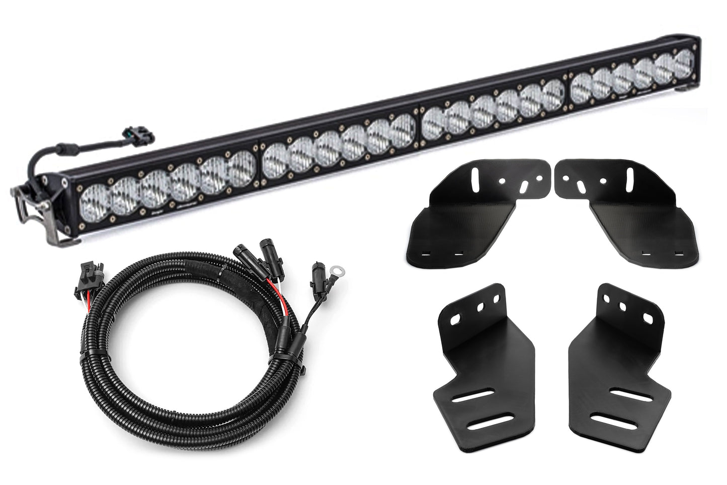 SPV Parts 2021+ Gen 3 Ford Raptor Baja Designs S8 or ONX6+ 40 inch Bumper Light Bar Kit