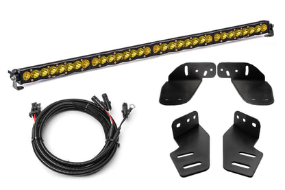 SPV Parts 2021+ Gen 3 Ford Raptor Baja Designs S8 or ONX6+ 40 inch Bumper Light Bar Kit