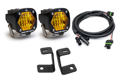 SPV Parts Baja Designs Standard A - Pillar (Ditch) Light Kit for Ford 2017-2020 Raptor/F-150