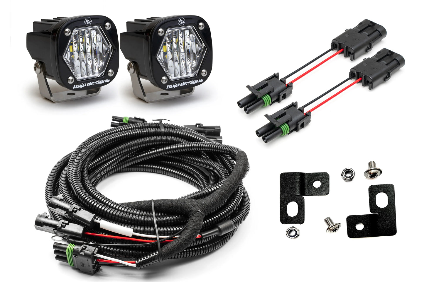 SPV Parts 2021-2025 FORD RAPTOR - REAR BAJA DESIGNS S1 / SPV REVERSE LIGHT KIT (NO DRILL/MOD) rear light kit (Gen 3)