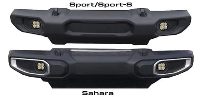 Baja Designs Squadron-R SAE LED Light Kit - Fits Jeep Wrangler 18+ JL / JT Sahara (Set)