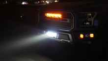 SPV Parts 2021-2025 Ford F-150 Raptor 10'' LOWER Grille w/Baja Designs S8 Light Bar Kit (Behind Grille)