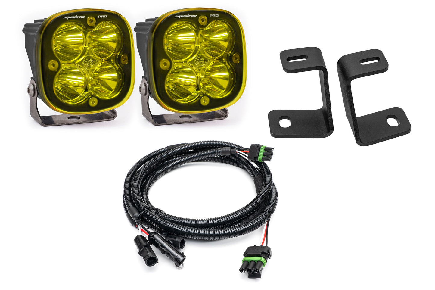 SPV Parts Baja Designs Standard A - Pillar (Ditch) Light Kit for Ford 2017-2020 Raptor/F-150