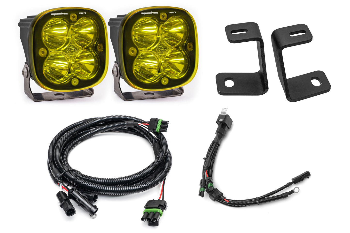 SPV Parts Baja Designs Standard A - Pillar (Ditch) Light Kit for Ford 2017-2020 Raptor/F-150