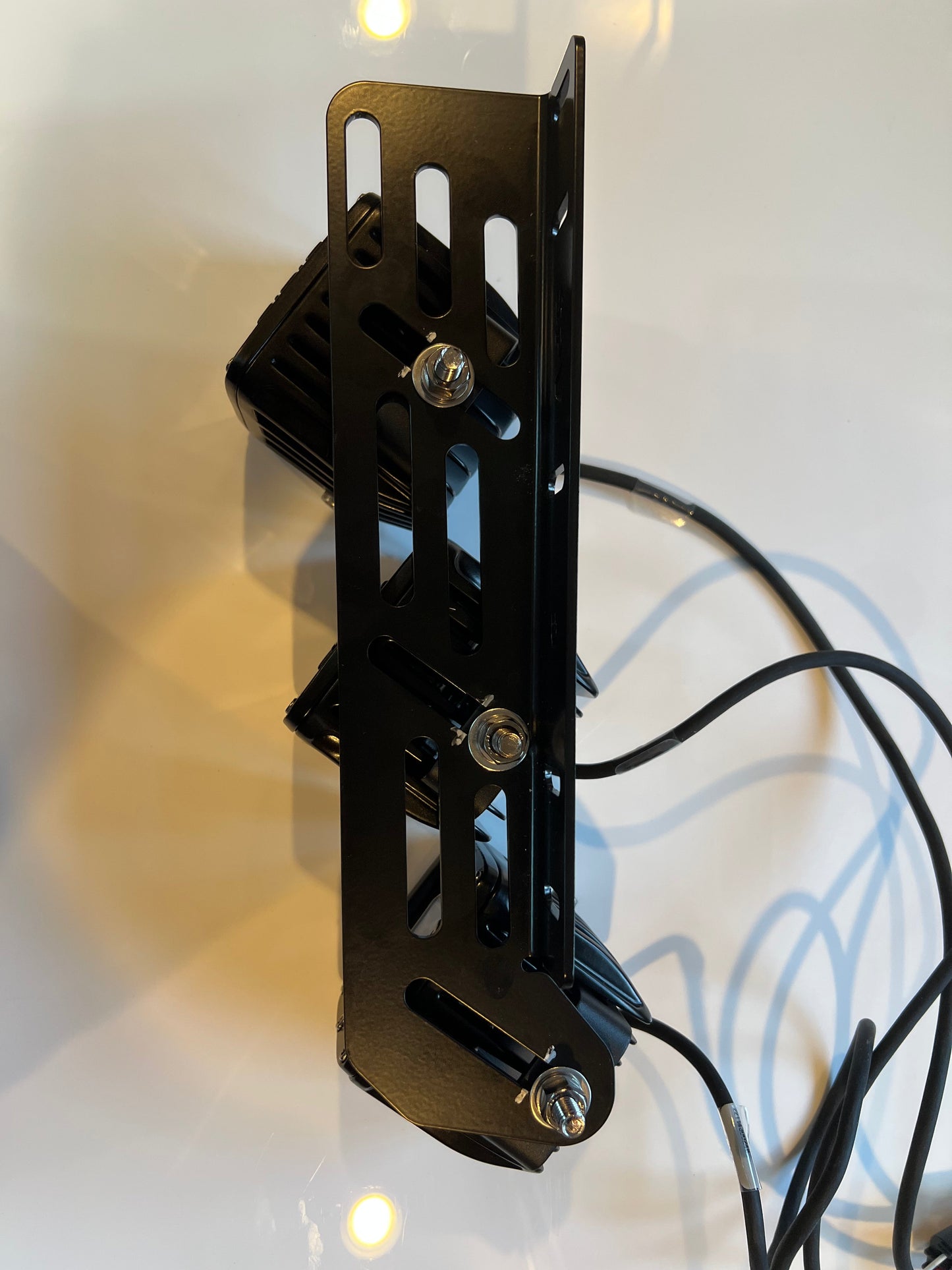 SPV Parts PREMIUM 2021-2023 (and 2024+ Non-Modular Bumper) Gen 3 Raptor Triple Fog BRACKETS (Brackets ONLY. Lights sold separately)