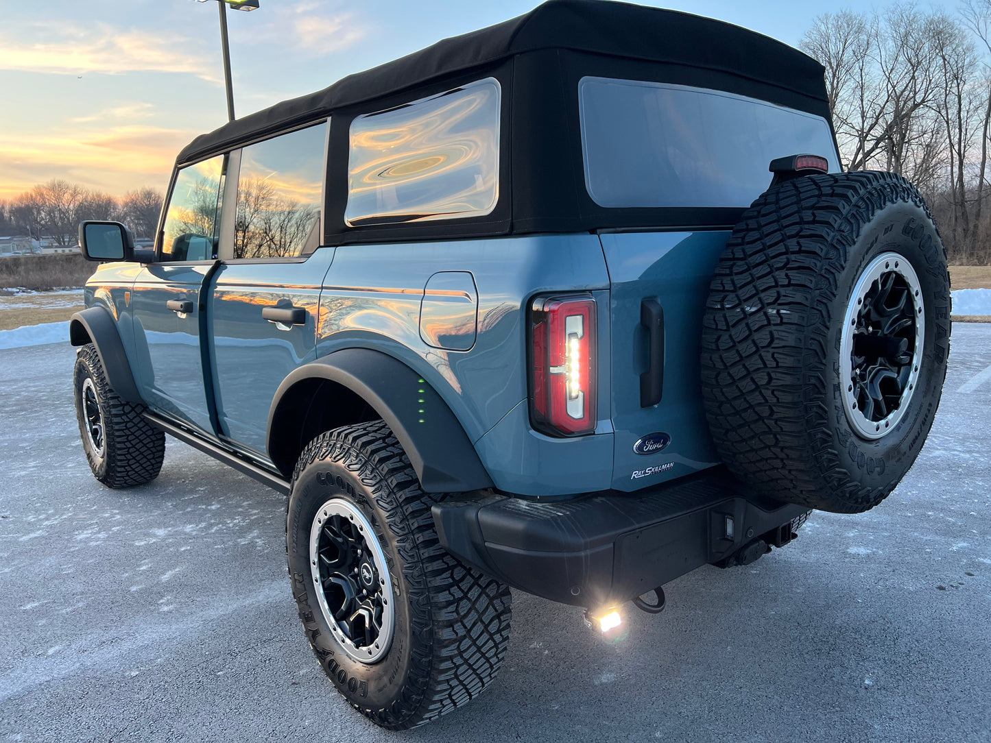 SPV Parts 2021-2025 FORD BRONCO - REAR BAJA DESIGNS S1 or S2 / SPV REVERSE LIGHT KIT (NO DRILL/MOD) rear light kit
