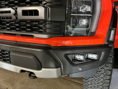 SPV Parts 2021-2025 Ford F-150 & Bronco Raptor OEM Fog Light Upgrade Kit with Brackets and Baja Designs S2 Lights