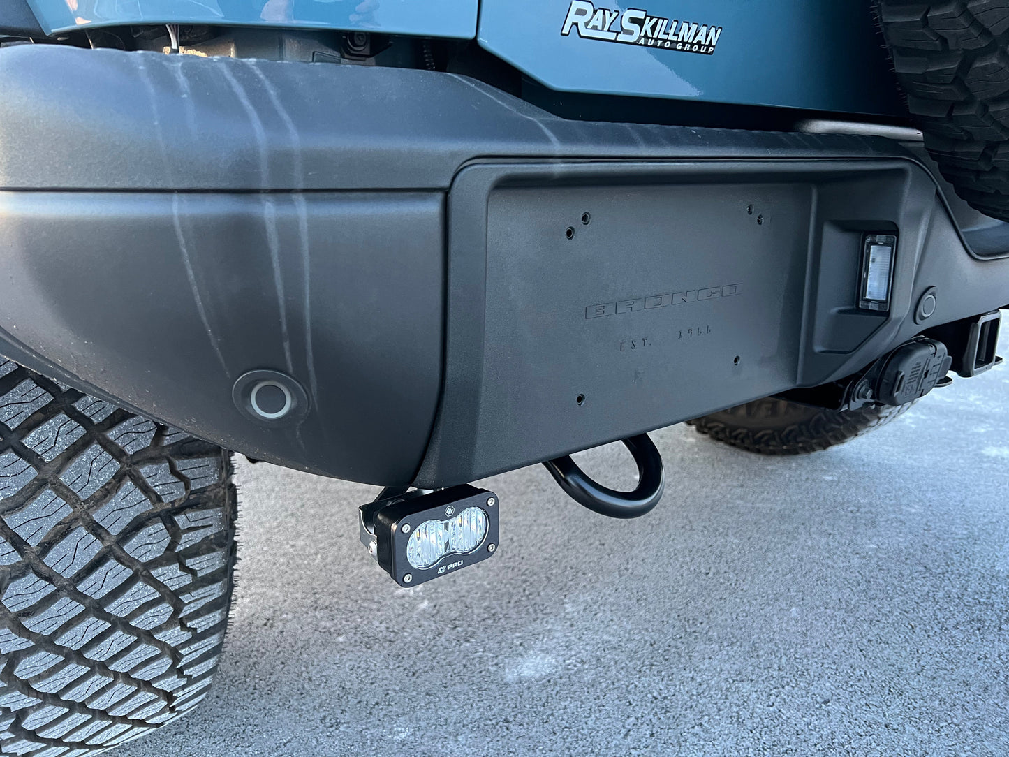 SPV Parts 2021-2025 FORD BRONCO - REAR BAJA DESIGNS S1 or S2 / SPV REVERSE LIGHT KIT (NO DRILL/MOD) rear light kit