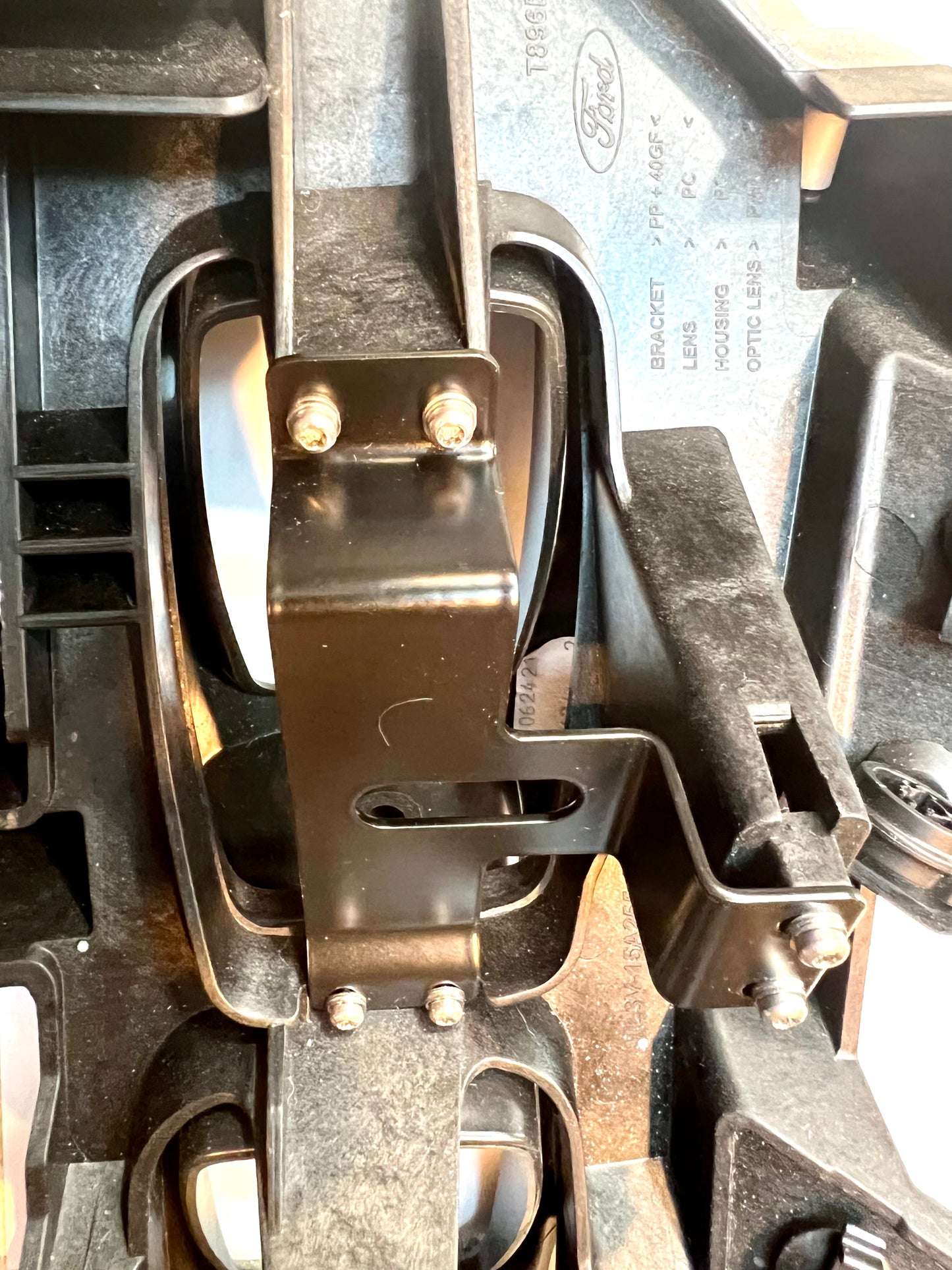SPV Parts 2021-2025 Ford F-150 & Bronco Raptor Fog BRACKET OEM Adapter Kit (Brackets ONLY. Lights sold separately)