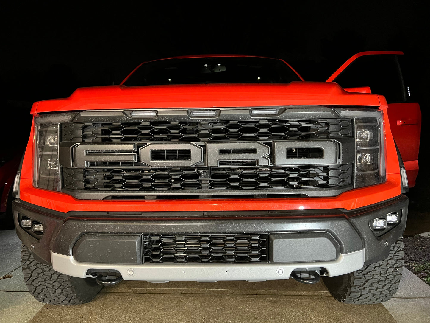 SPV Parts 2021-2025 Ford F-150 & Bronco Raptor OEM Fog Light Upgrade Kit with Brackets and Baja Designs S2 Lights